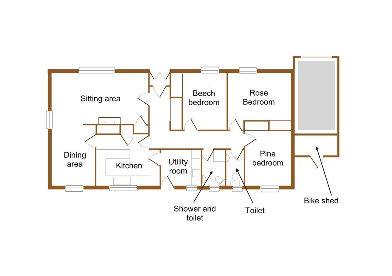 Craighindle Villa Newton Stewart Exterior photo